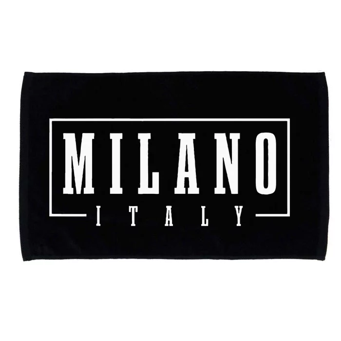 Milano Italia Italy Italian Souvenir Microfiber Hand Towel