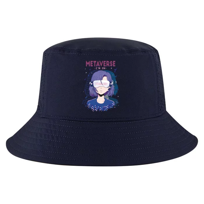 Metaverse I'm In Anime Cool Comfort Performance Bucket Hat