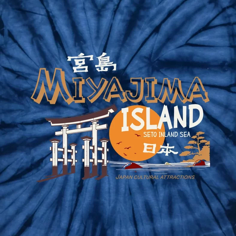 Miyajima Island Japan Tie-Dye T-Shirt