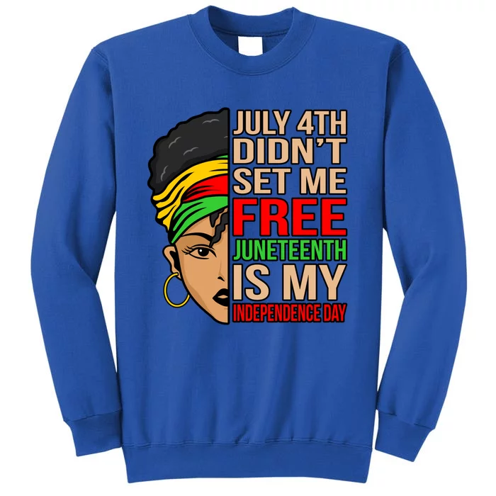 My Independence Juneteenth Black History Month Graphic Gift Sweatshirt