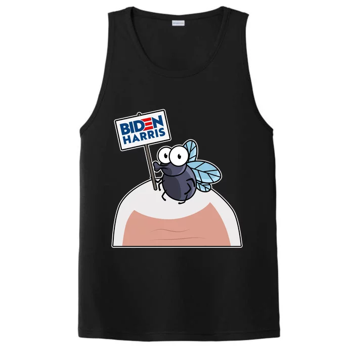 Mike Pence Fly on Head Vote Biden Harris Debate Performance Tank