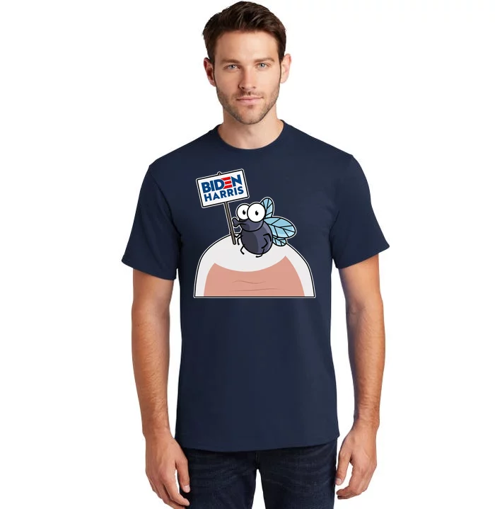 Mike Pence Fly on Head Vote Biden Harris Debate Tall T-Shirt