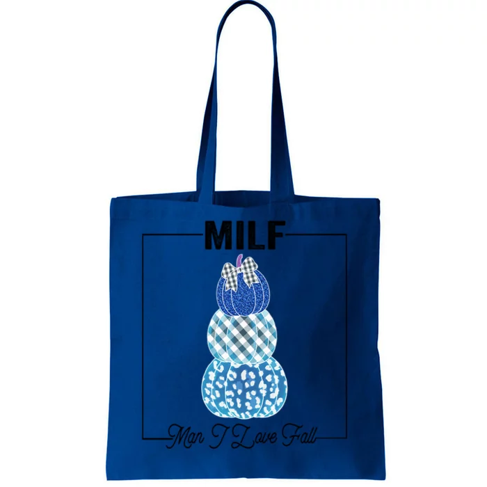 Milf I Love Fall Pumpkins Gift Tote Bag