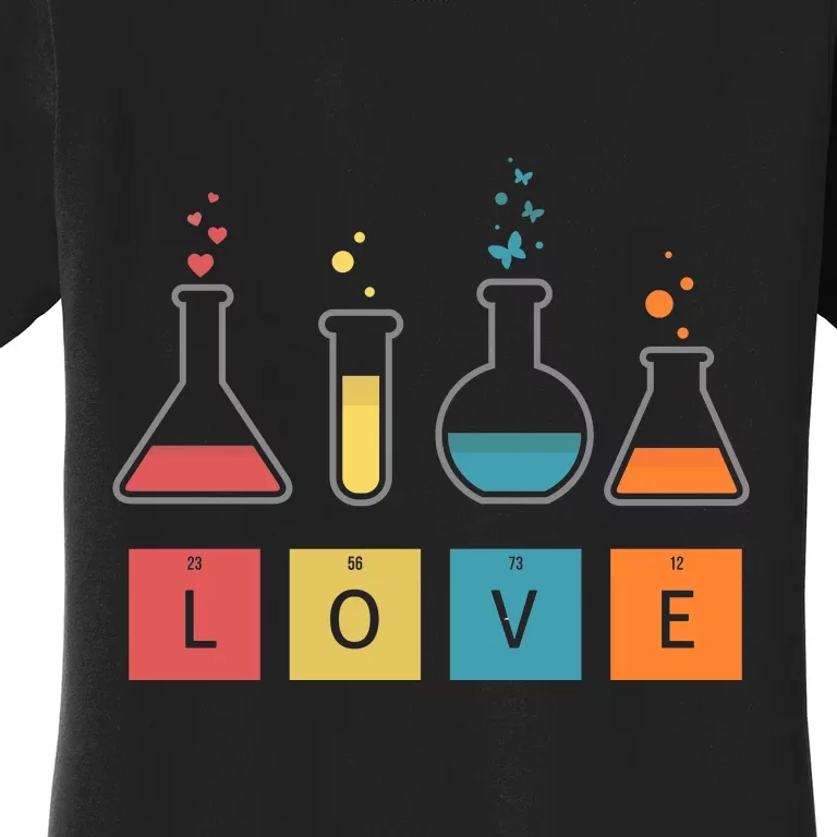 Man I Love Science Chemistry Set Women's T-Shirt