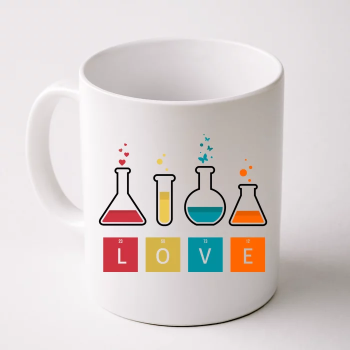 Man I Love Science Chemistry Set Front & Back Coffee Mug