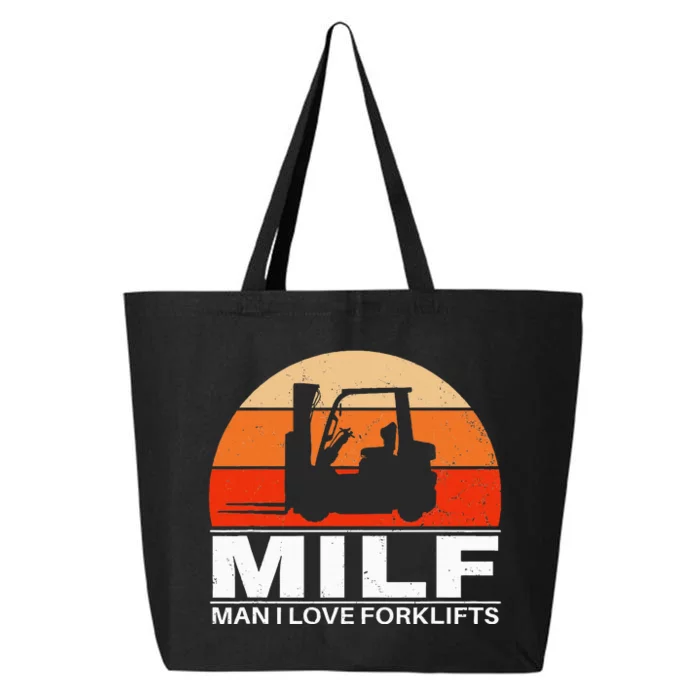 Man I Love Forklifts Vintage 25L Jumbo Tote