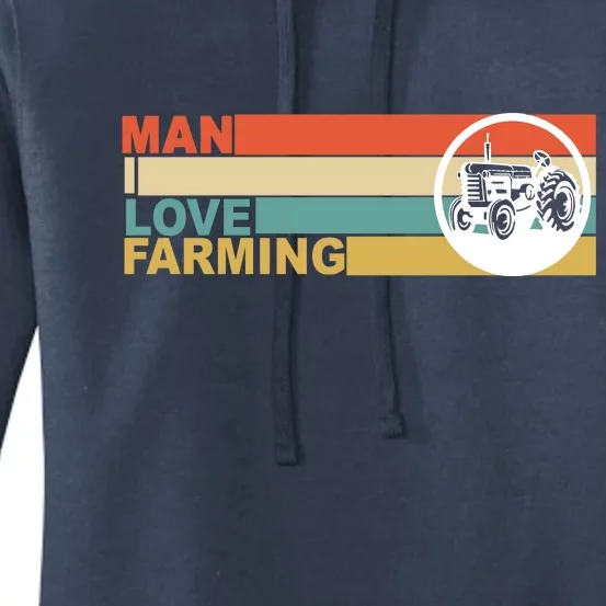 Man I Love Farming Women's Pullover Hoodie