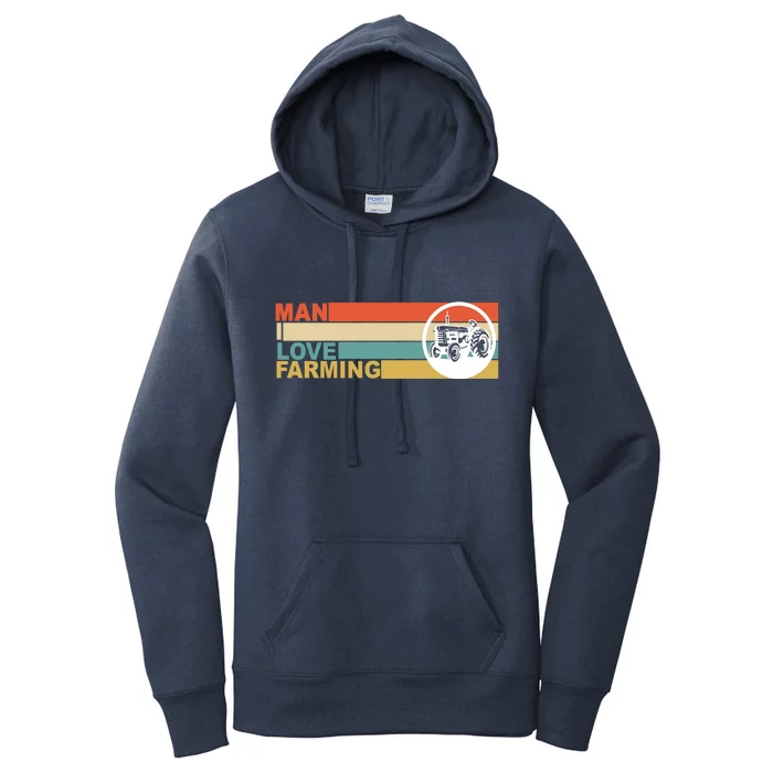 Man I Love Farming Women's Pullover Hoodie