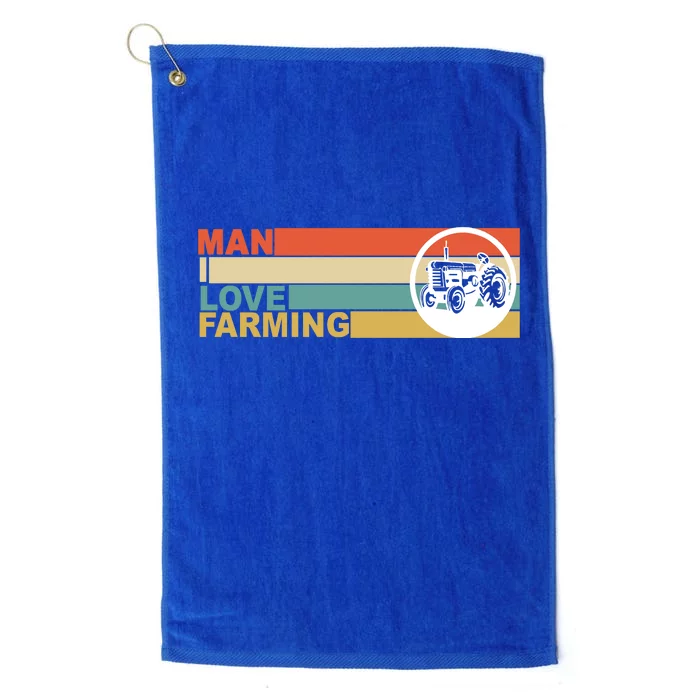 Man I Love Farming Platinum Collection Golf Towel