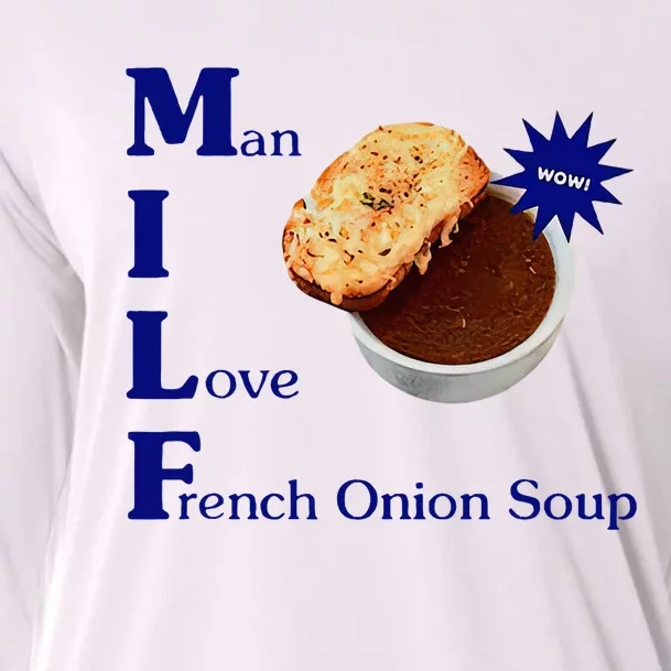 Man I Love French Onion Soup Cooling Performance Long Sleeve Crew