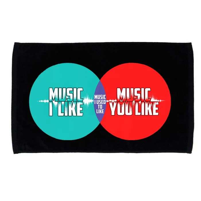 Music I Like Music You Like Music I Used To Like Microfiber Hand Towel