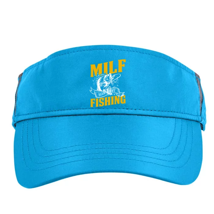 Man I Love Fishing MILF Hook Camping Fish Funny Adult Drive Performance Visor