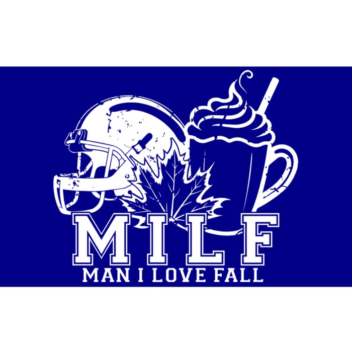 Milf I Love Fall Funny Skeleton Pumpkin Halloween Funny Funny Gift Bumper Sticker