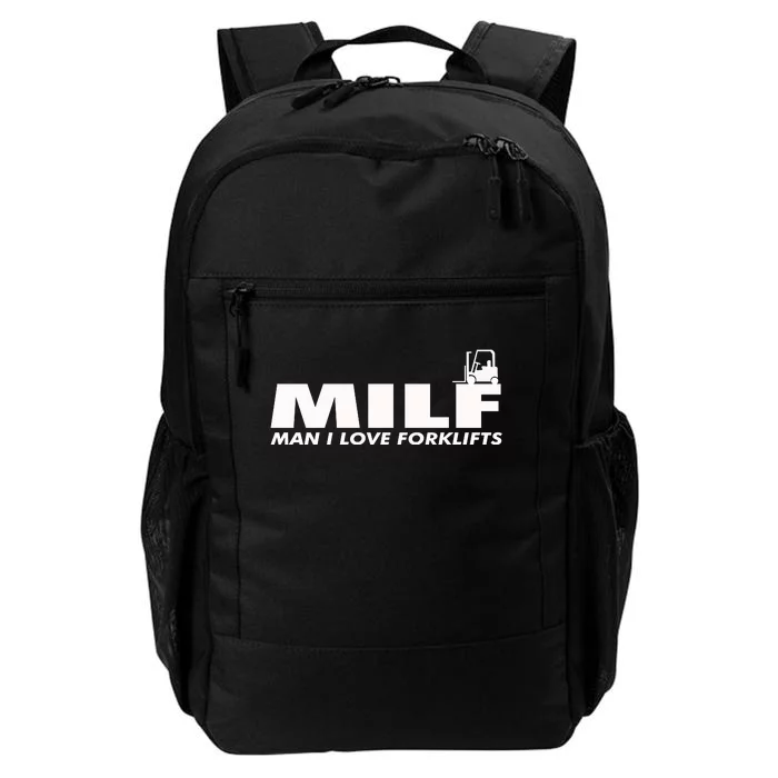 Man I Love Forklifts Gift Daily Commute Backpack