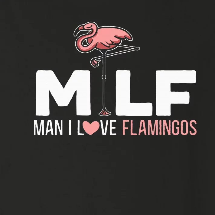 Man I Love Flamingos Bird Lover Summer Flamingo Toddler Long Sleeve Shirt