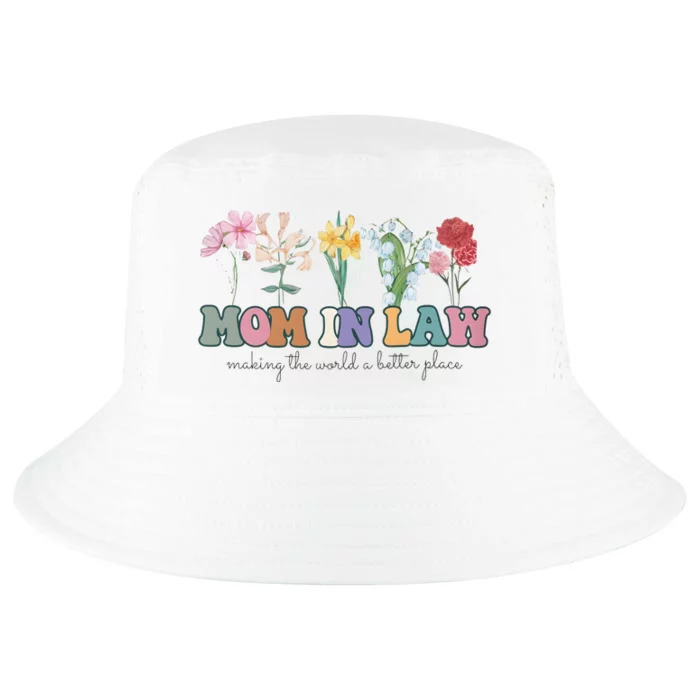 Mother In Law Mothers Day Gift For Mother Family Cool Comfort Performance Bucket Hat