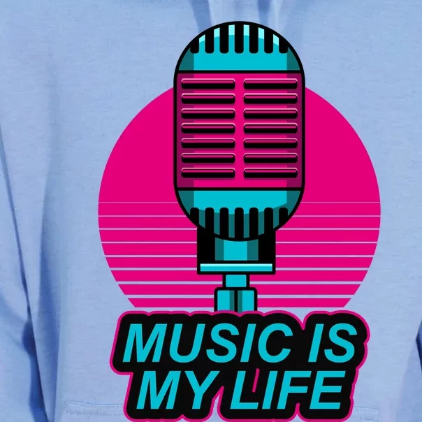 Music Is Life Unisex Surf Hoodie