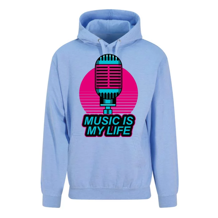 Music Is Life Unisex Surf Hoodie