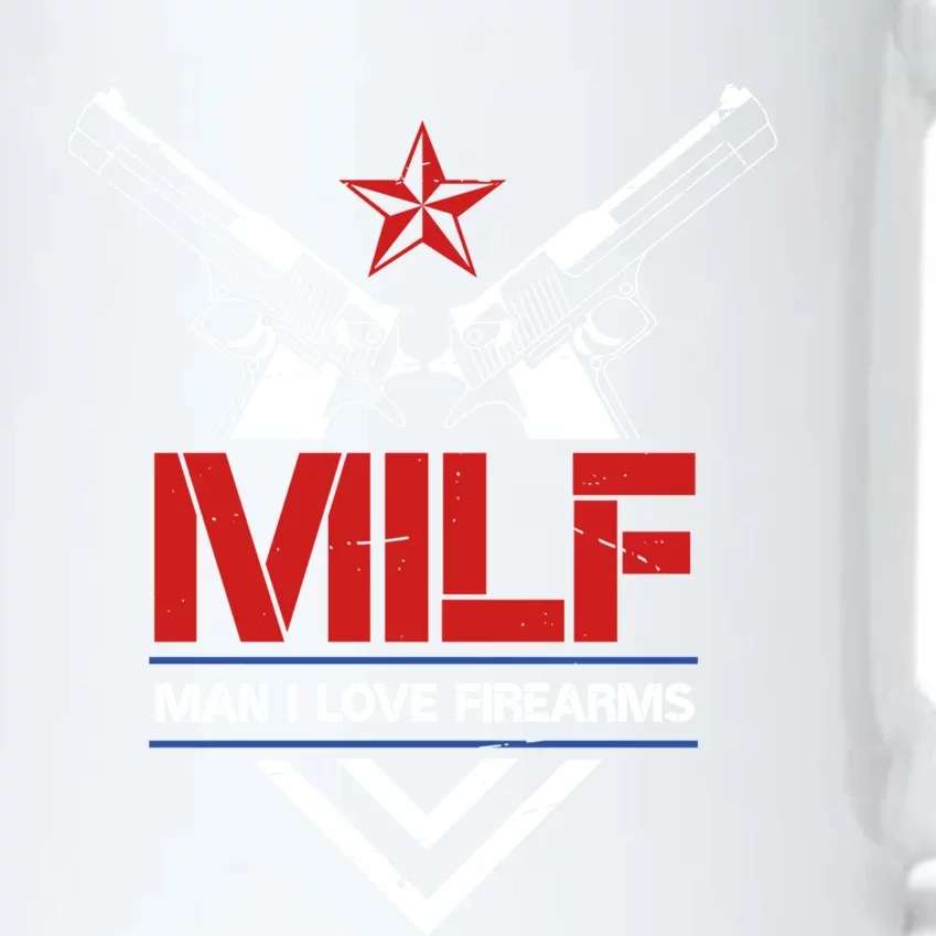 Milf I Love Firearms Gun Owners Patriotic Pro Usa Design Meaningful Gift Black Color Changing Mug