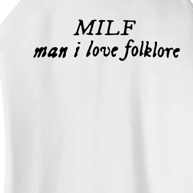 Man I Love Folklore MILF Women’s Perfect Tri Rocker Tank