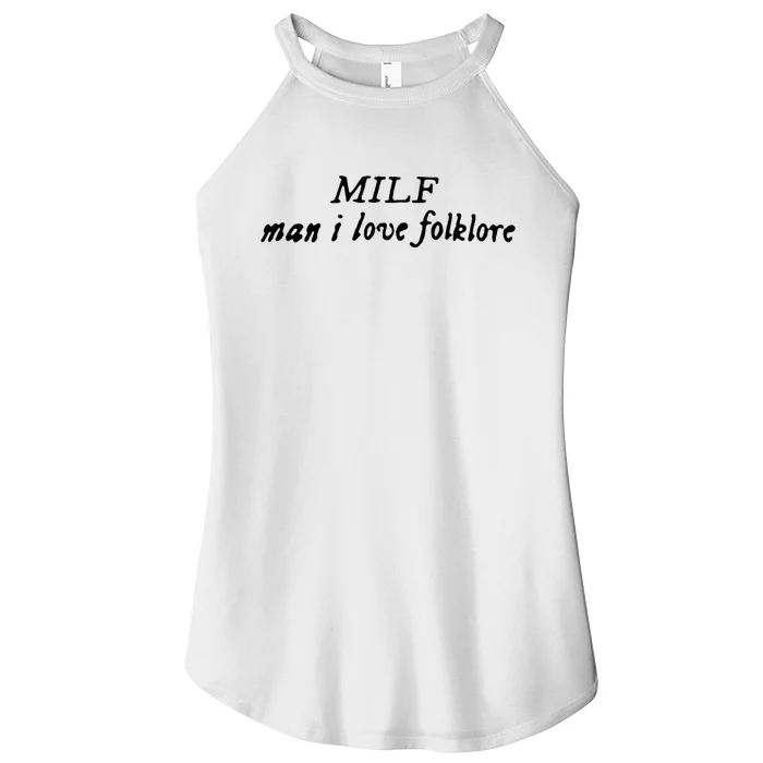 Man I Love Folklore MILF Women’s Perfect Tri Rocker Tank