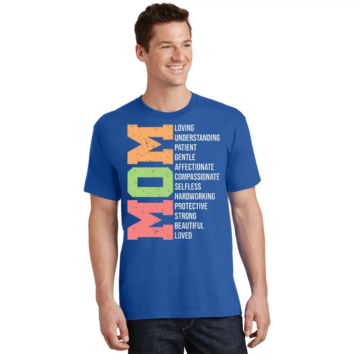 Meaning I Love Mom Mothers Day T-Shirt