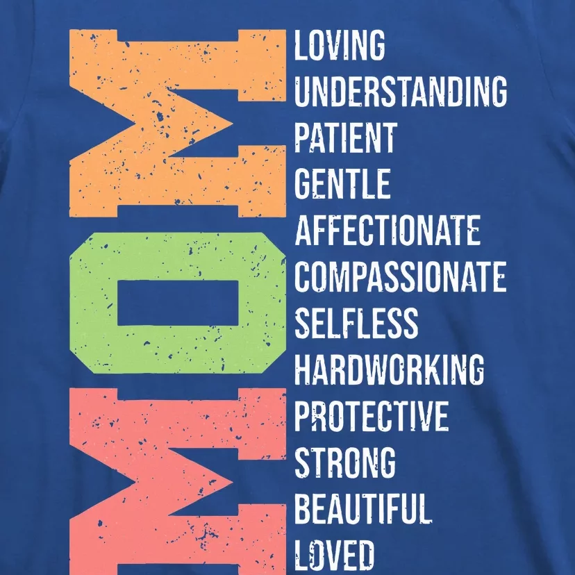 Meaning I Love Mom Mothers Day T-Shirt