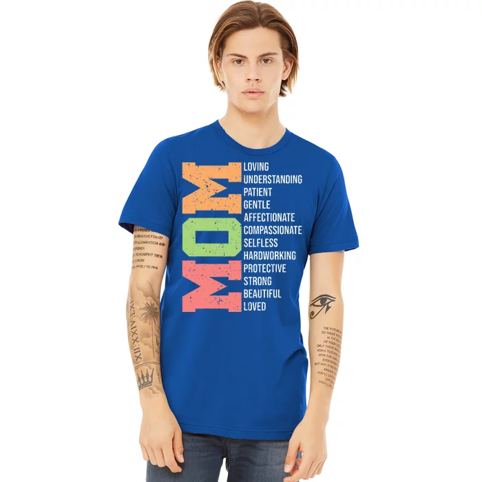 Meaning I Love Mom Mothers Day Premium T-Shirt