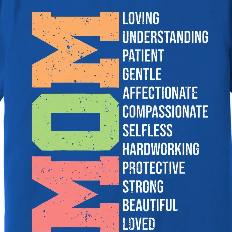 Meaning I Love Mom Mothers Day Premium T-Shirt