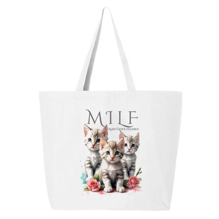 Man I Love Felines 25L Jumbo Tote