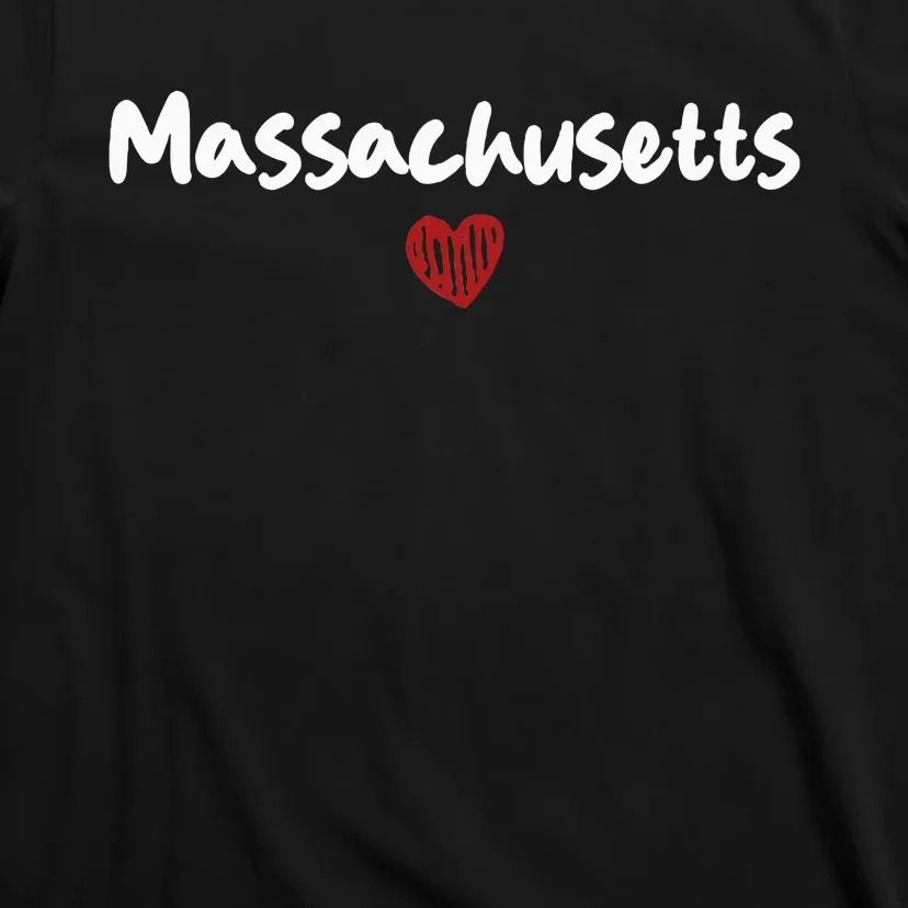 Massachusetts I Love Massachusetts Classic T-Shirt