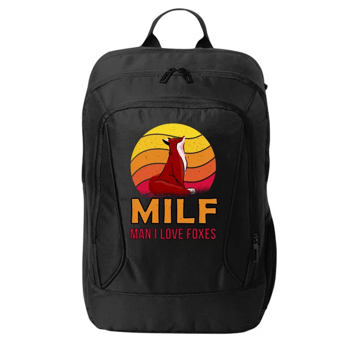 Man I Love Foxes MILF City Backpack