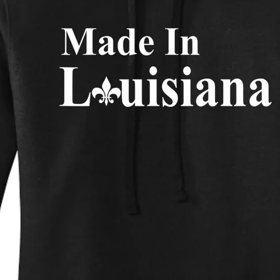 Made In Louisiana Fleur Southern Gulf Coast Resident Women's Pullover Hoodie