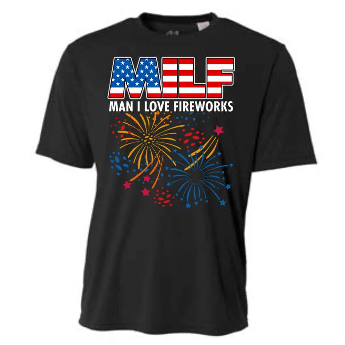 MILF Man I Love Firework Cooling Performance Crew T-Shirt