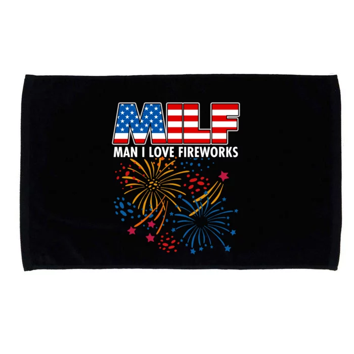 MILF Man I Love Firework Microfiber Hand Towel