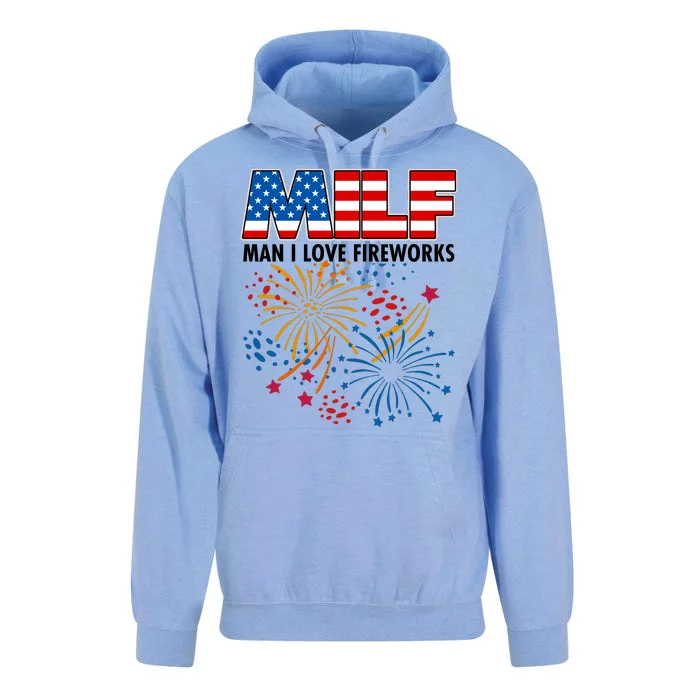 MILF Man I Love Firework Unisex Surf Hoodie