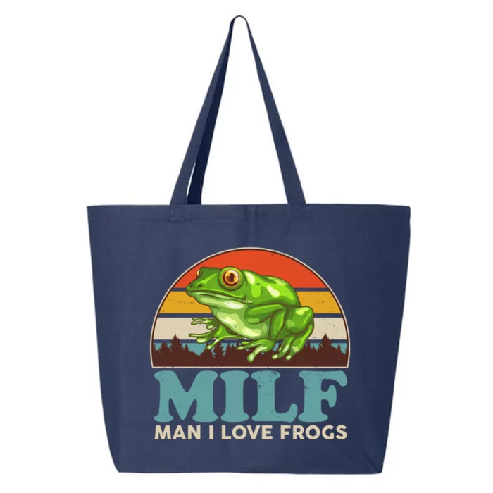 MILF Man I Love Frogs 25L Jumbo Tote