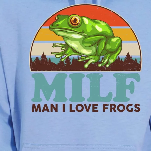 MILF Man I Love Frogs Unisex Surf Hoodie