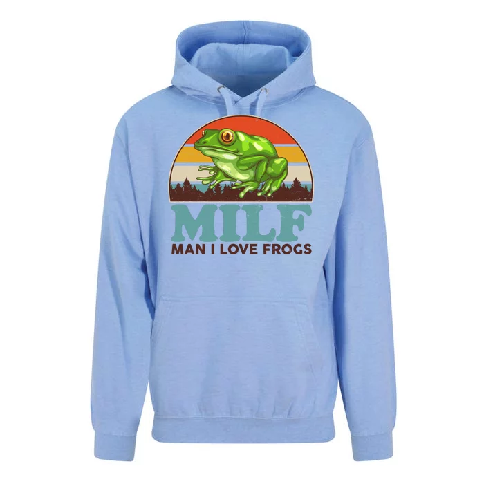 MILF Man I Love Frogs Unisex Surf Hoodie