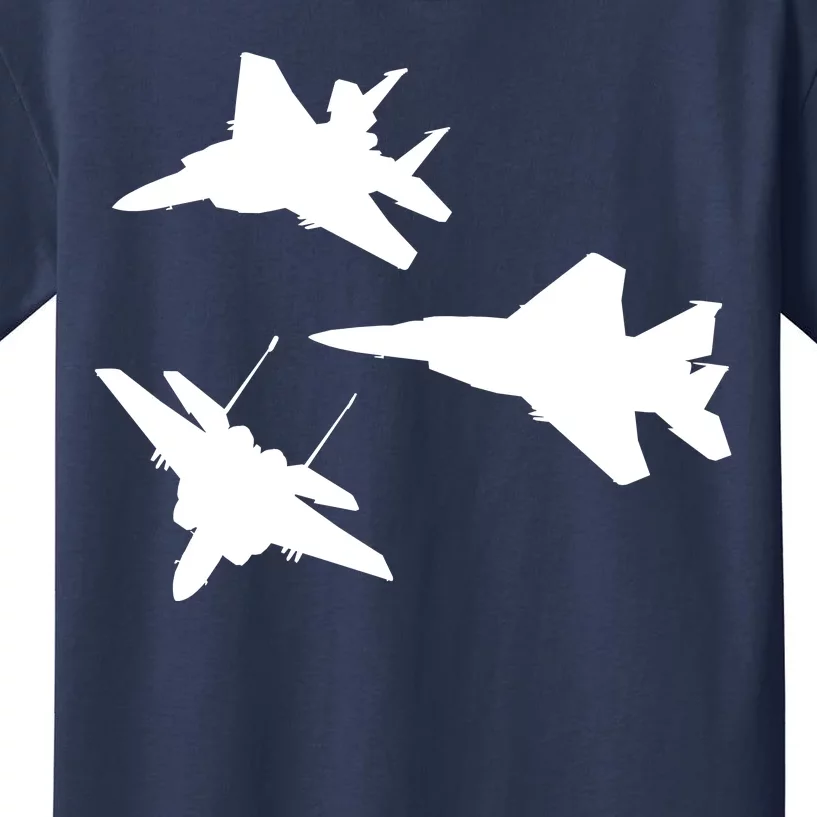 Military Fighter Jets Kids T-Shirt