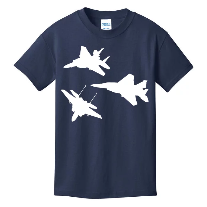 Military Fighter Jets Kids T-Shirt