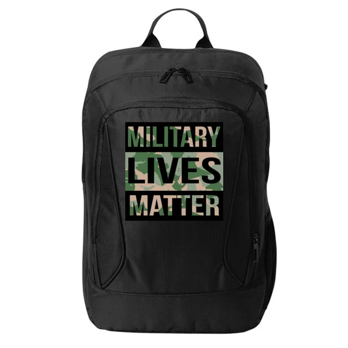 Military Lives Matter City Backpack