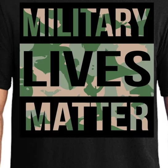 Military Lives Matter Pajama Set