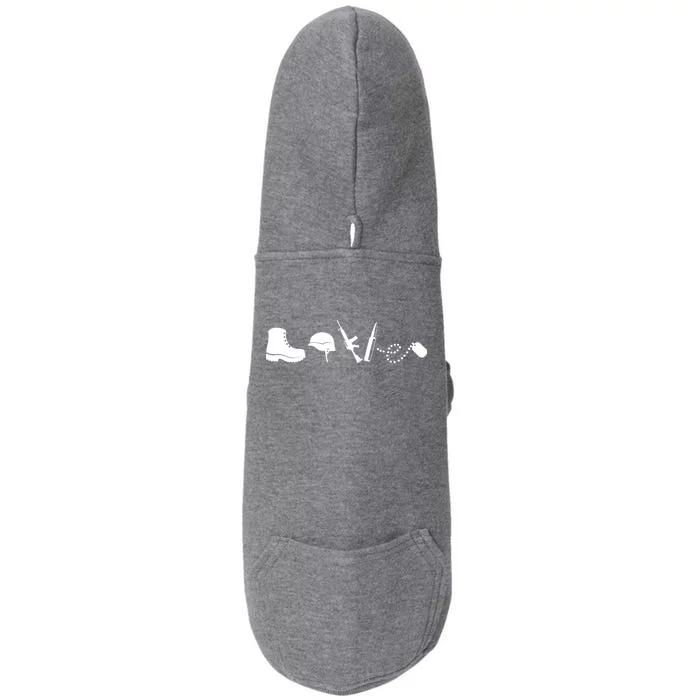 Military Love Doggie 3-End Fleece Hoodie