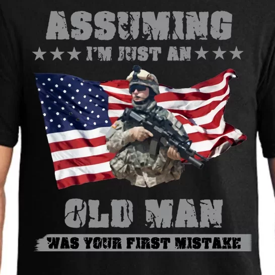 Military man shit Pajama Set