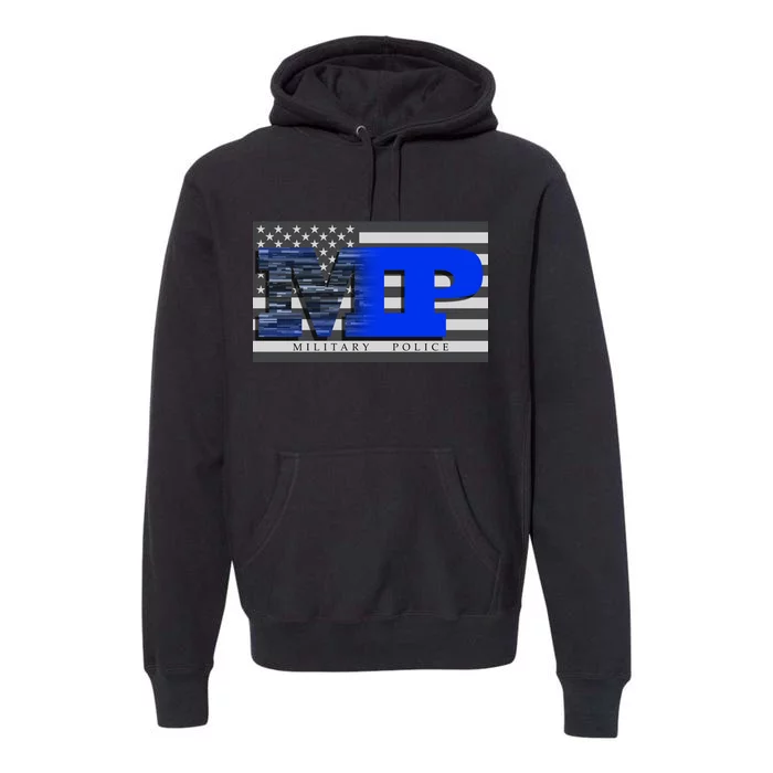 Military Police MP Flag Premium Hoodie