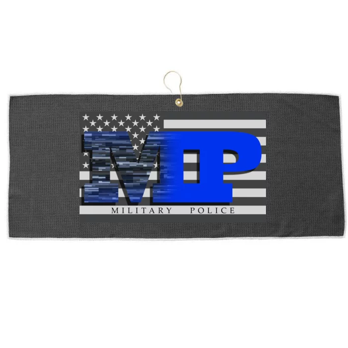 Military Police MP Flag Large Microfiber Waffle Golf Towel