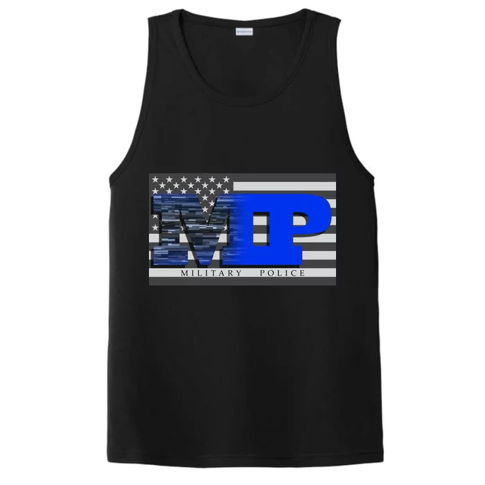 Military Police MP Flag Performance Tank