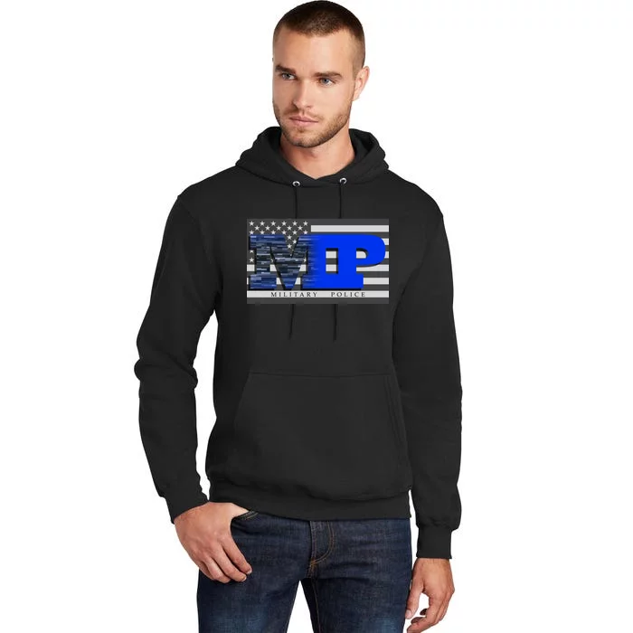 Military Police MP Flag Tall Hoodie