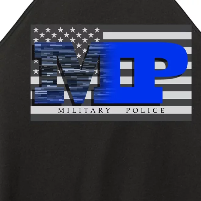 Military Police MP Flag Women’s Perfect Tri Rocker Tank